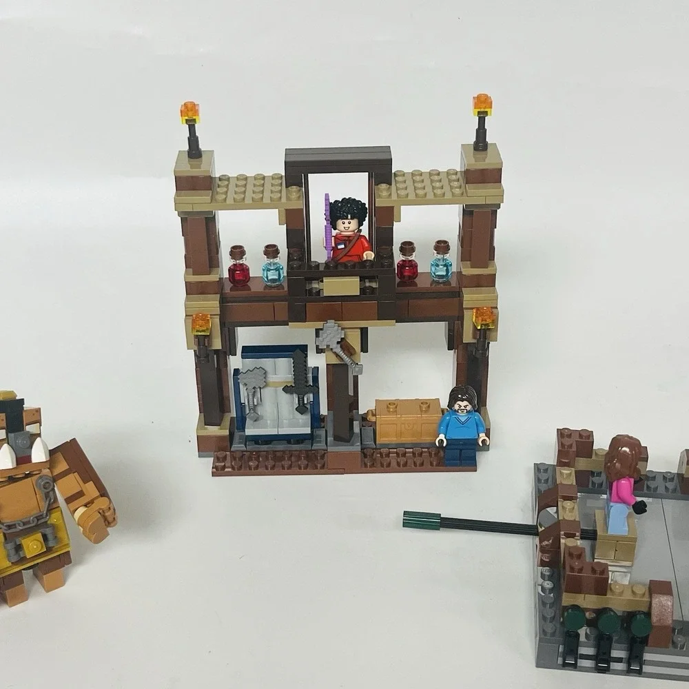 Lego Minecraft Movie - 21272 Woodland Mansion Fighting Ring